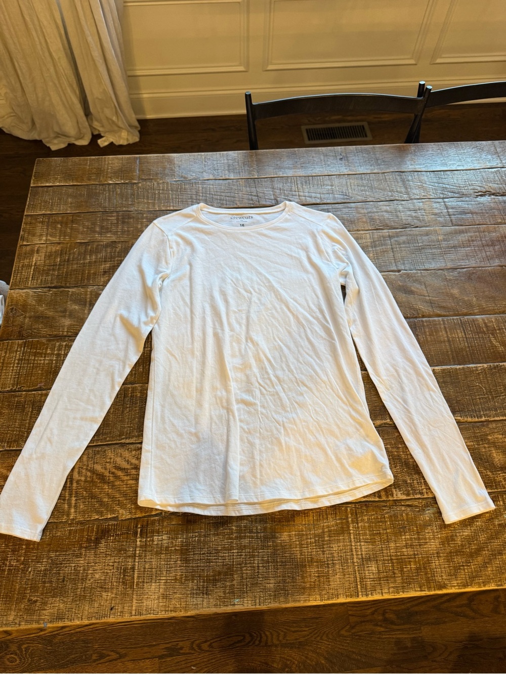 Crewcuts Plain White Tee
